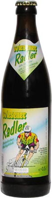 Das Bier Wiesener Radler wird hier als Produktbild gezeigt.