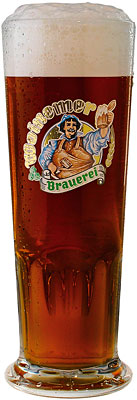 Das Bier Woinemer Dunkles wird hier als Produktbild gezeigt.