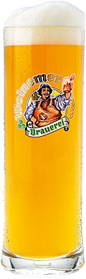 Das Bier Woinemer Helles wird hier als Produktbild gezeigt.