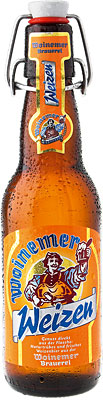 Das Bier Woinemer Weizen wird hier als Produktbild gezeigt.