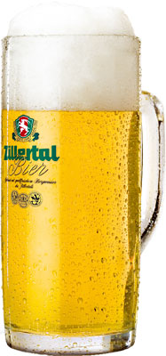 Das Bier Zillertal Gauder Bock wird hier als Produktbild gezeigt.