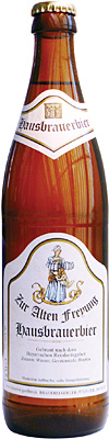 Das Bier Zur Alten Freyung Hausbrauerbier wird hier als Produktbild gezeigt.